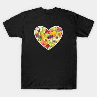 HEALTHY FOOD, HEALTHY HEART T-Shirt